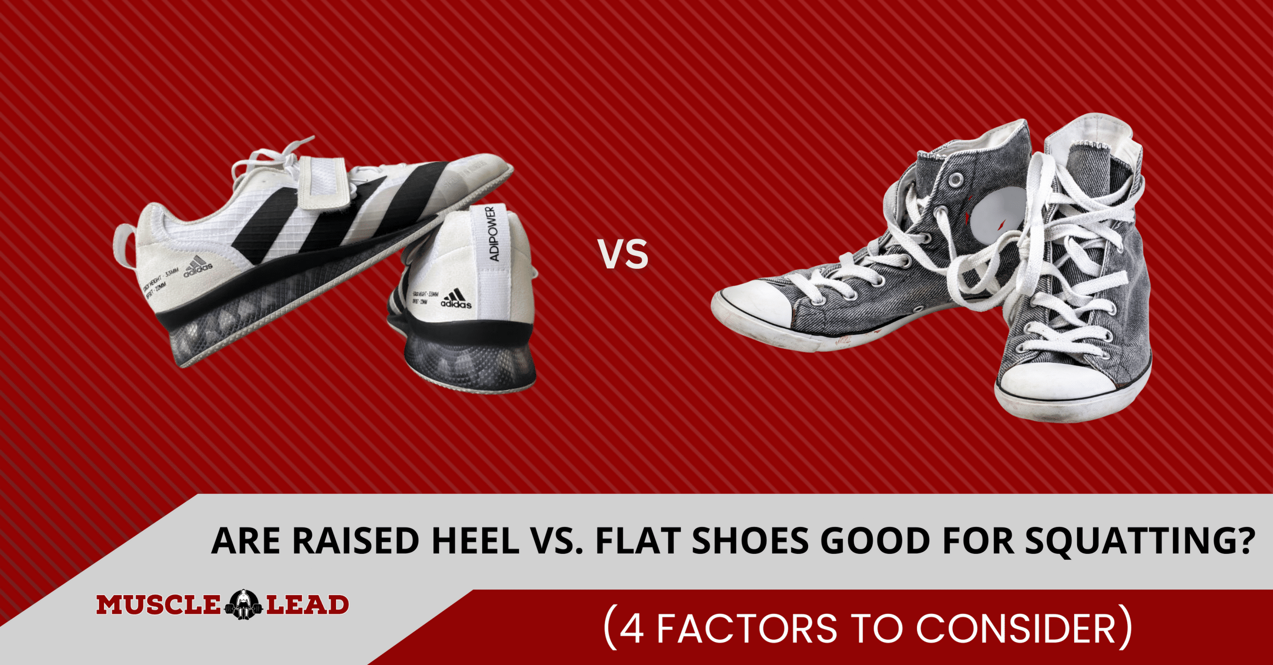 Are Raised Heel vs. Flat Shoes Good For Squatting
