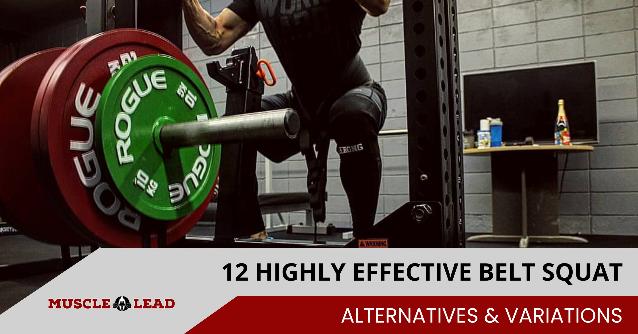 12 Highly Effective Belt Squat Alternatives & Variations